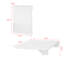 Stali 45cm Rectangular Folding Table-443751913