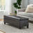 Jye Vegan Leather Storage Ottoman, Storage Ottoman Bench-1052500163