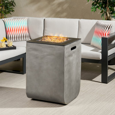 19.5" COLUMN MGO FIRE PIT - 30,000BTU