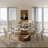 Hobart Modern Rectangular Sintered Stone Dining Table with Pedestal Base-666994733-654490488