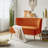 Euclid 47" Velvet 2-Seat Armless Loveseat-905681833