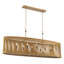 Lustre linéaire 8 lumières 52 po Aven