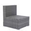 Kayilan Wicker 8 - Person Modular Patio Conversation Set with Cushions
