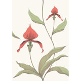 Orchid Floral Wallpaper Roll