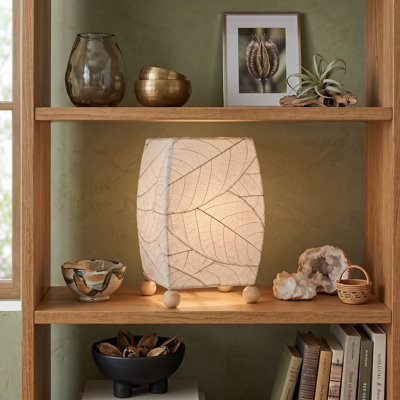 Mendocino Cocoa Leaves Novelty Lamp