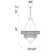 Seale 8 - Light Dimmable Tiered Chandelier
