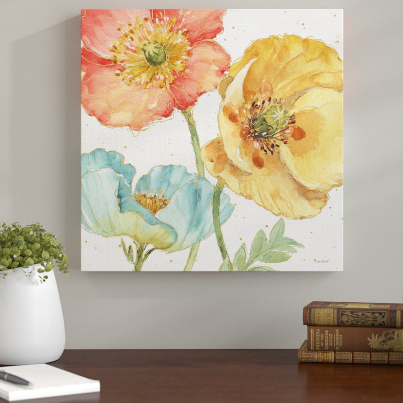 « spring molles iii »-impression sur toile tendue, H 37 po x l 37 po x P 1,5 po