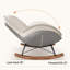 Chaise berçante large en forme d'arc-100813955