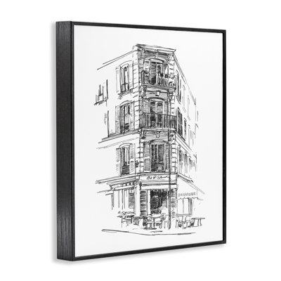 «Parisian Boulevard Study», giclée par Ethan Harper