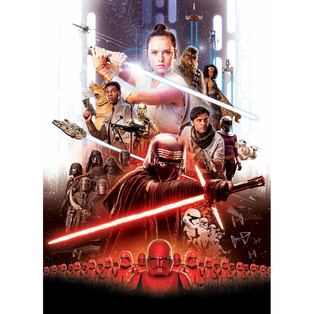 Tapete Star Wars Ep9 Film Rey 2,54 m x 184 cm