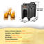 VEVOR Insulated Hot and Cold Beverage Dispenser Server 2.5Gallon Food-grade LDPE