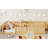 Twin Floor Bed With High Rails, Wood Led And Side Storage Shelf, Enhanced 19.7-Inch , 2.7-Inch Fence Gap, Low To Ground For A Safe Roaming Frame Guardrails, Natural Shelf On Both Sides, Features,-1123002391-1123002389