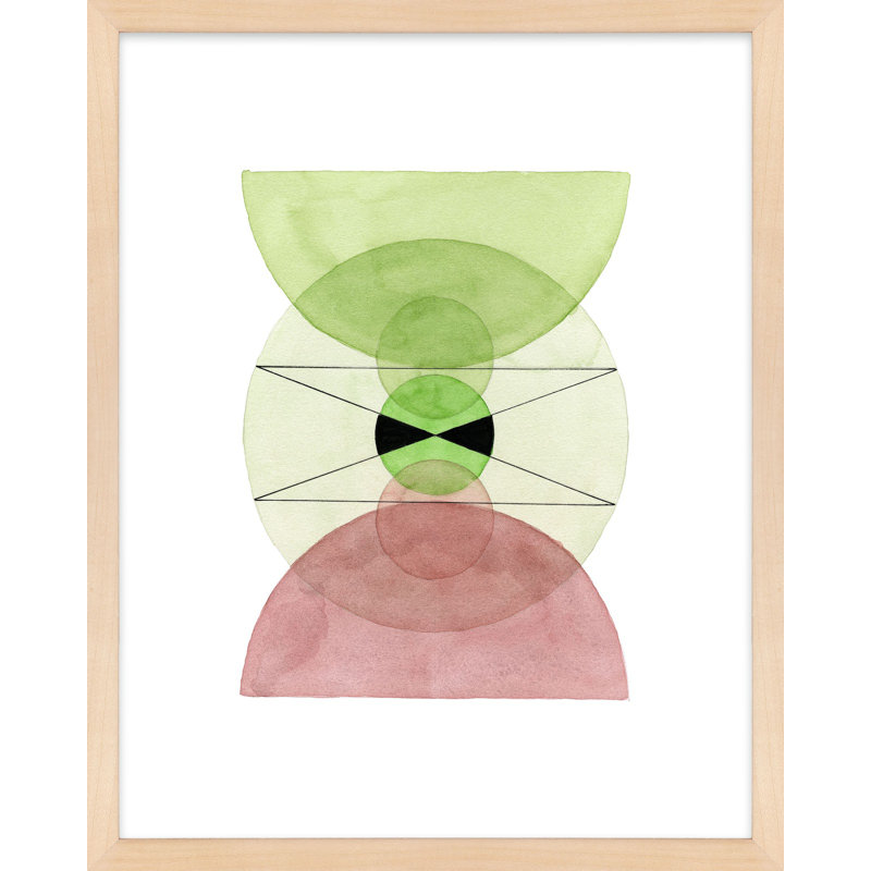 Surrender Print, 20" H x 16" W x 1.25" D, Brown Framed