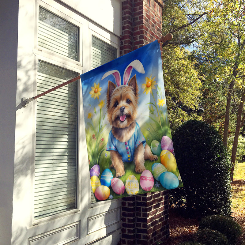 Easter Egg Hunt Double Sided 40'' H x 28'' W Polyester Easter House Flag