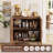 31.5" Fluted Buffet Cabinet With Storage