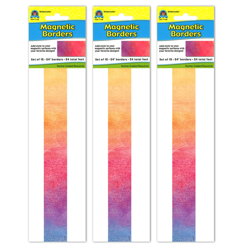 Bordure magnétique aquarelle
