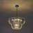 Fontana 9 LT Chrome/Clear Pendant Allegri