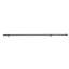 Black Aluminium Alloy, Resin Adjustable 3cm Bay Window Single Curtain Rod-1217955242