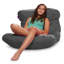 Fauteuil à billes avec siège structuré pour enfants, adolescents et adultes, fauteuil confortable pour jouer, lire et regarder la télévision, chaise longue Laguna, plusieurs couleurs et tissus-1809202981