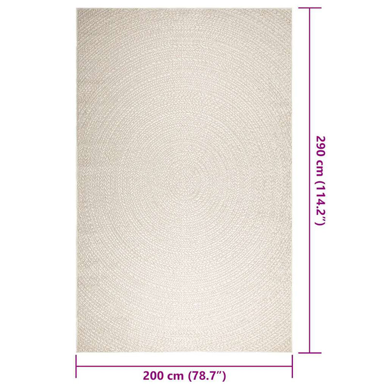 Machine Braided 200cm X 290cm Area Rug