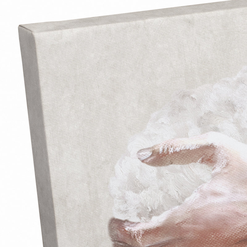 «The Lord My Shepherd Will Hold Me Close» sur toile