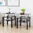 Tempered Glass Tea Table Coffee Table End Table