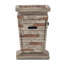 Colonne d'extérieur d'extérieur 19,50 "Mgo - 40 000 Btu, pierre naturelle, réservoir intérieur