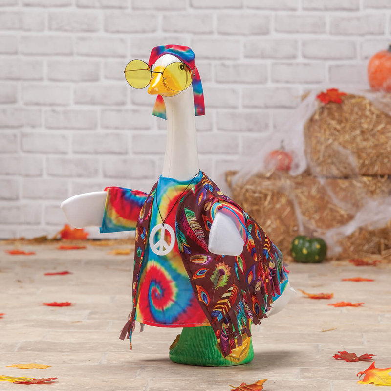 Grande tenue hippie en oie