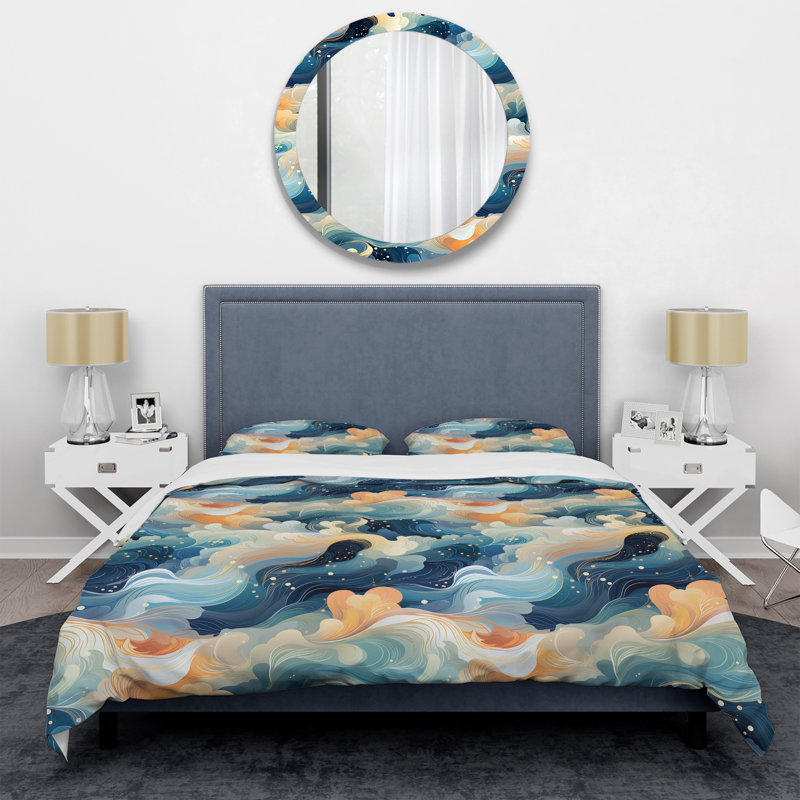 Literie Dreamy, Housse de couette pour très grand lit et 2 très
