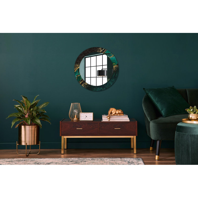 Huldar Glass Flat Wall Mirror