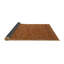 Tapis floral floral orange-880586547