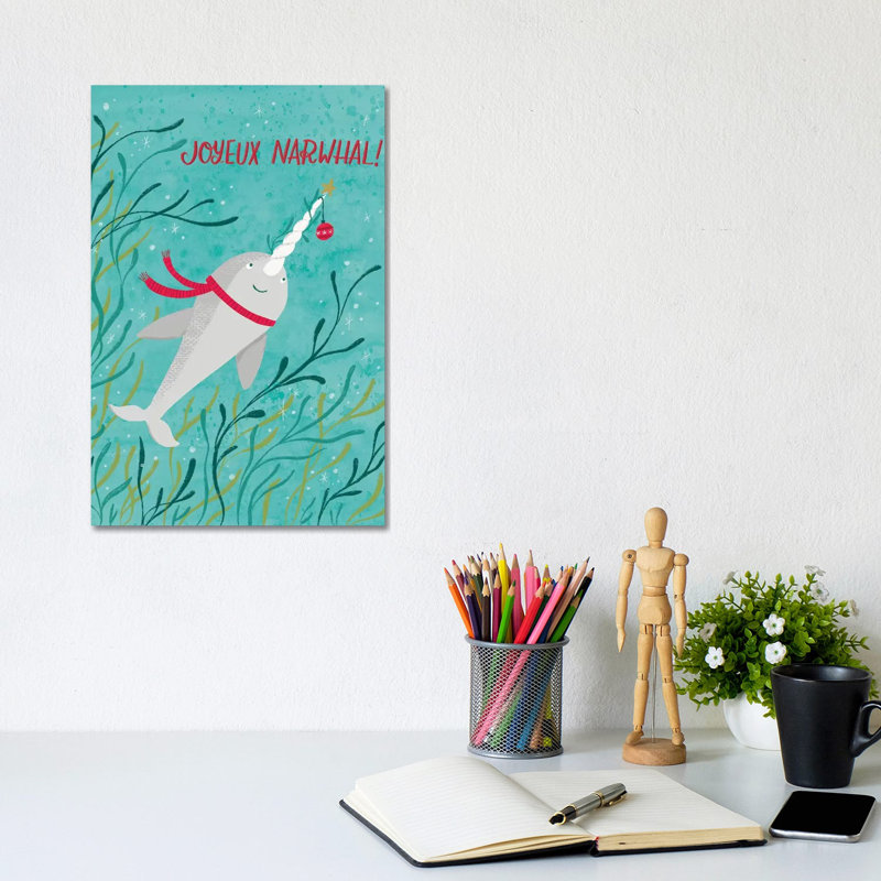«Magical Christmas II - par Amanda Mcgee», impression, Aucun mat, Toile tendue, H 12 po x l 8 po x P 0,75 po