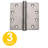 4.5 in. x 4 in. Full Mortise 5/32 in. Radius Ball Bearing Hinge with Non-Removable Pin-14071286
