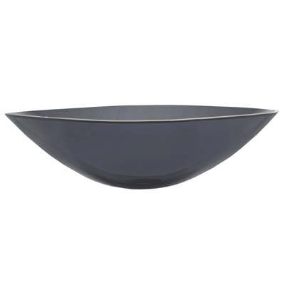 Eden Bath 16.5 " Tempered Glass Square Bathroom Sink