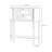 Black+Brown Solid Wood Console Table-320868303