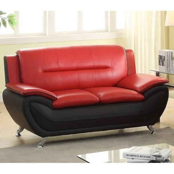 Container Faux Leather Armchair & Reviews | Wayfair