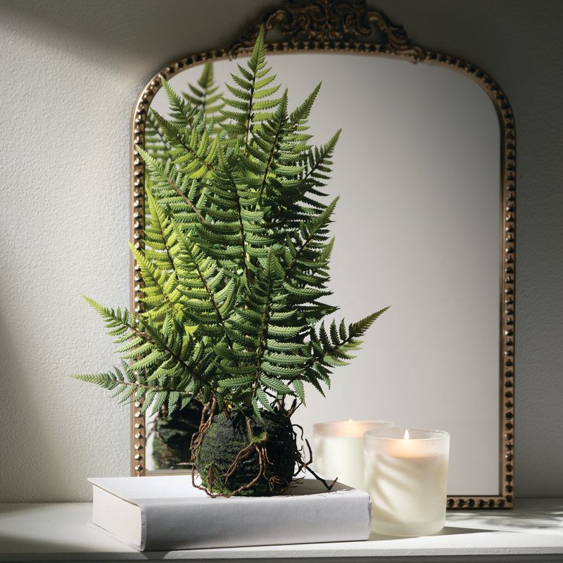 Fougère artificielle 13 "en pot