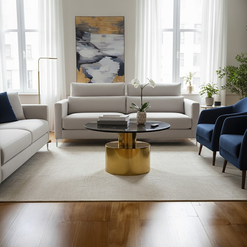 Alfiera Pedestal Coffee Table