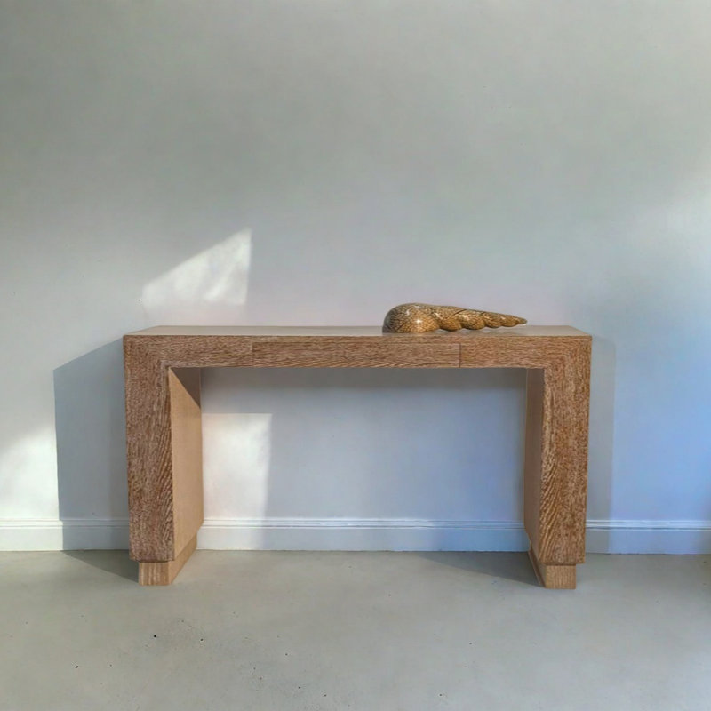 Console de style champêtre, H 29,53 po x l 55,12 po x P 18,11 po
