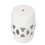 10.5" X 17" Glazed Ceramic Drum Stool - Indoor/Outdoor Side Table - Accent Garden Stool(Only Including Table)