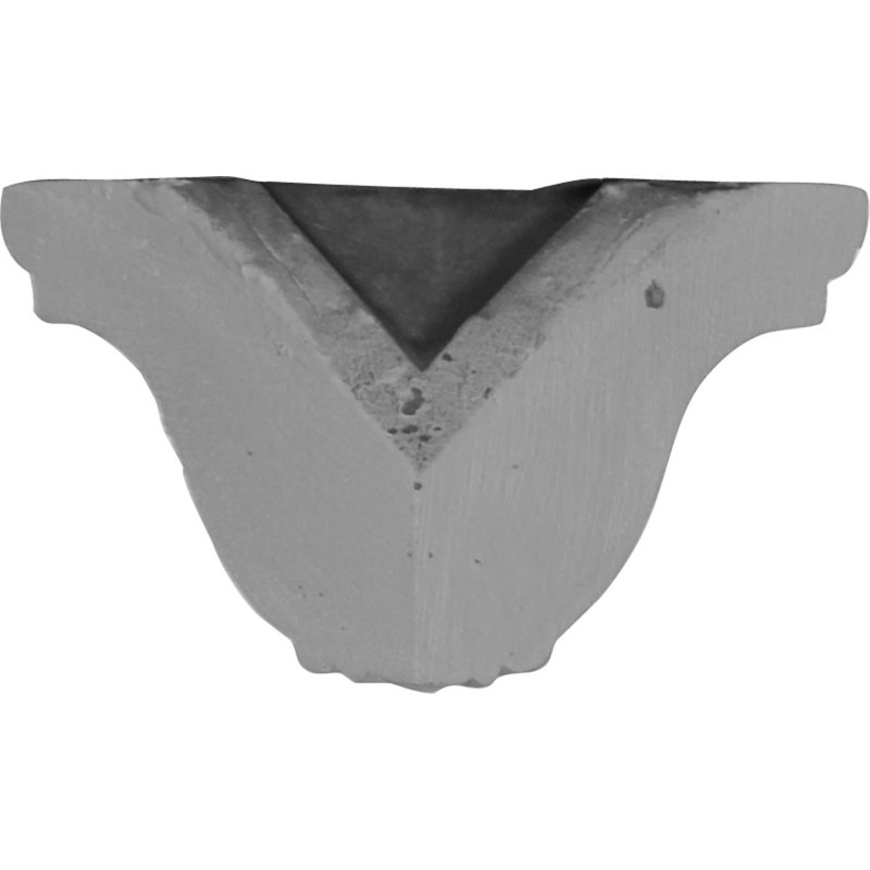 L 3 5/8 po x H 2 7/8 po, coin extérieur pour profilés moulés