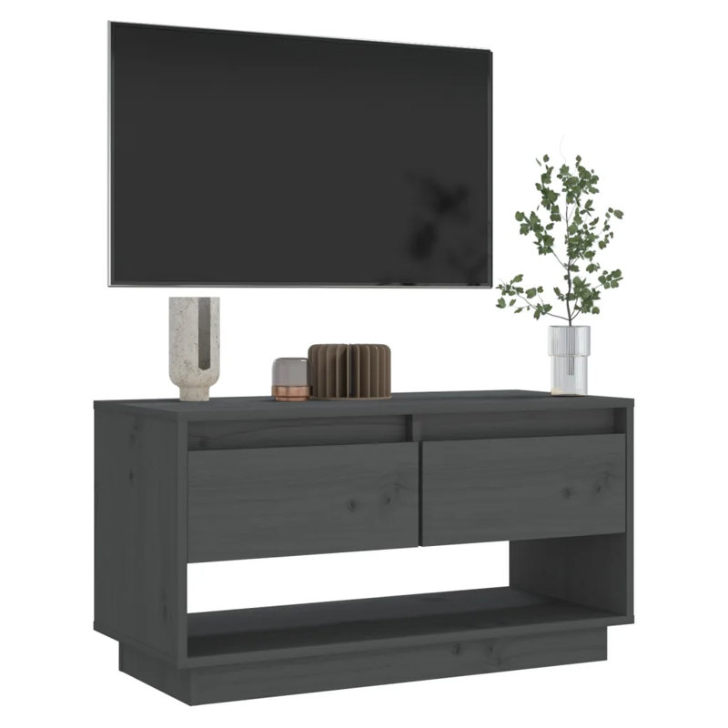 Irasemis Unfinished TV Stand for TVs up to 32", Grey