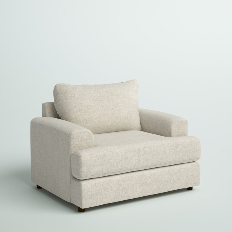 Aneysa Upholstered Accent Chair, Stone, Brown
