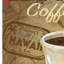 « kona coffee », affiche rétro sur toile tendue-22076716