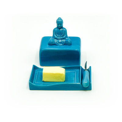 Bungalow Rose Ceramic Butter Dish