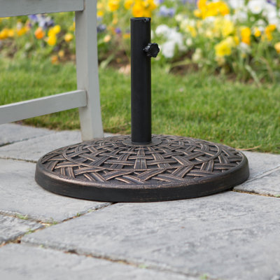 Davionne 20 Lb. Resin Free Standing Umbrella Base