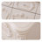 White Solid + Manufactured Wood Shoe Storage Bench
