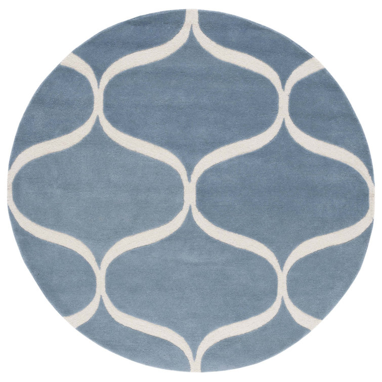 Cannen Hand Tufted Wool Geometric Rug