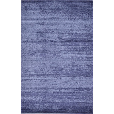 Tapis bleu marine Franchester