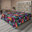 Magenta, bleu sarcelle et multicolore / motif abst